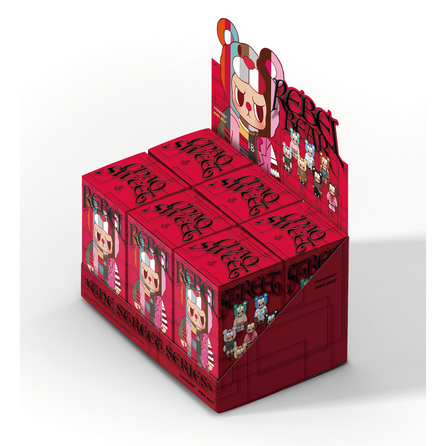 Rebel Bear The Street Series Plush Blind Box
