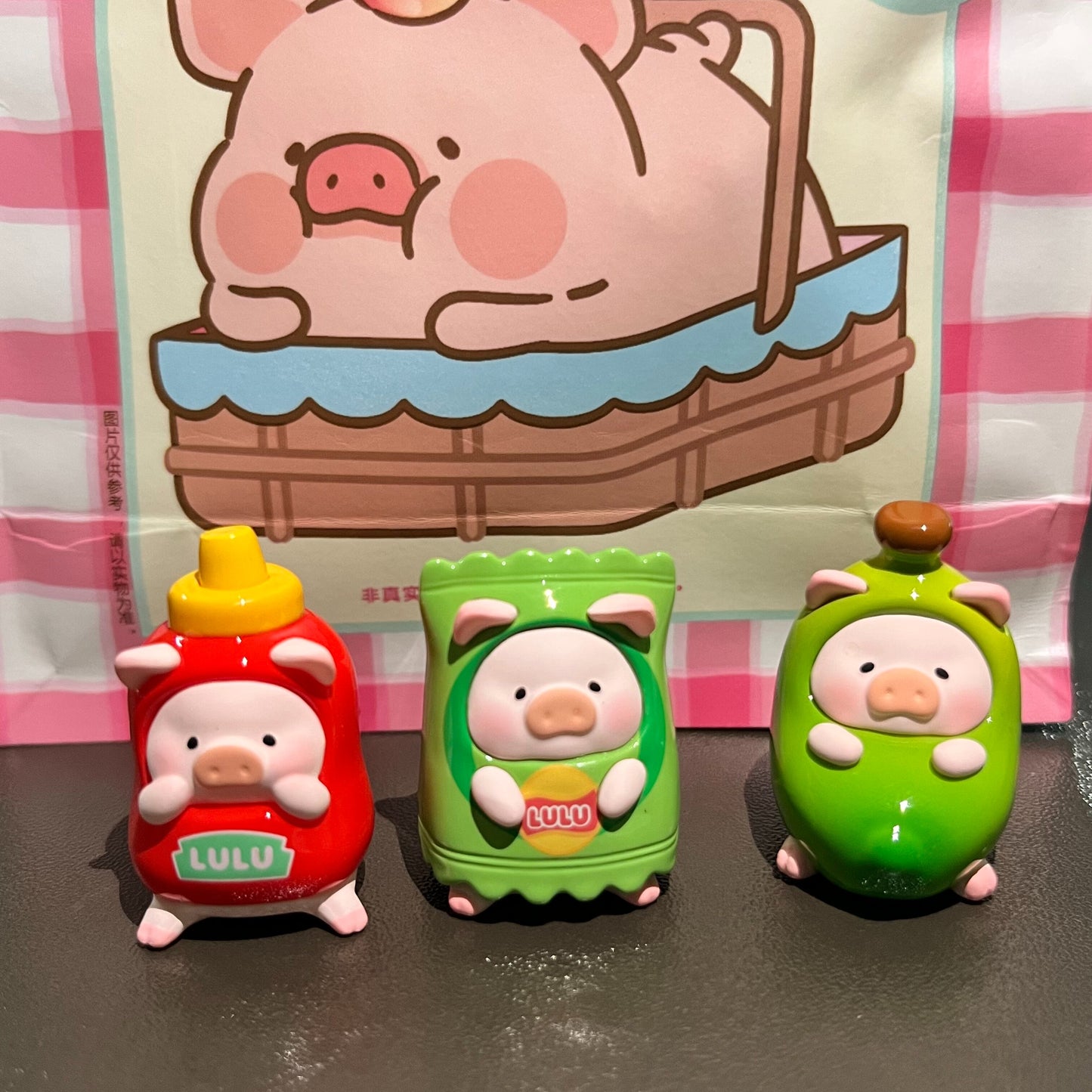 LuLu Piggy Picnic Party Blind Bag Mini Figures