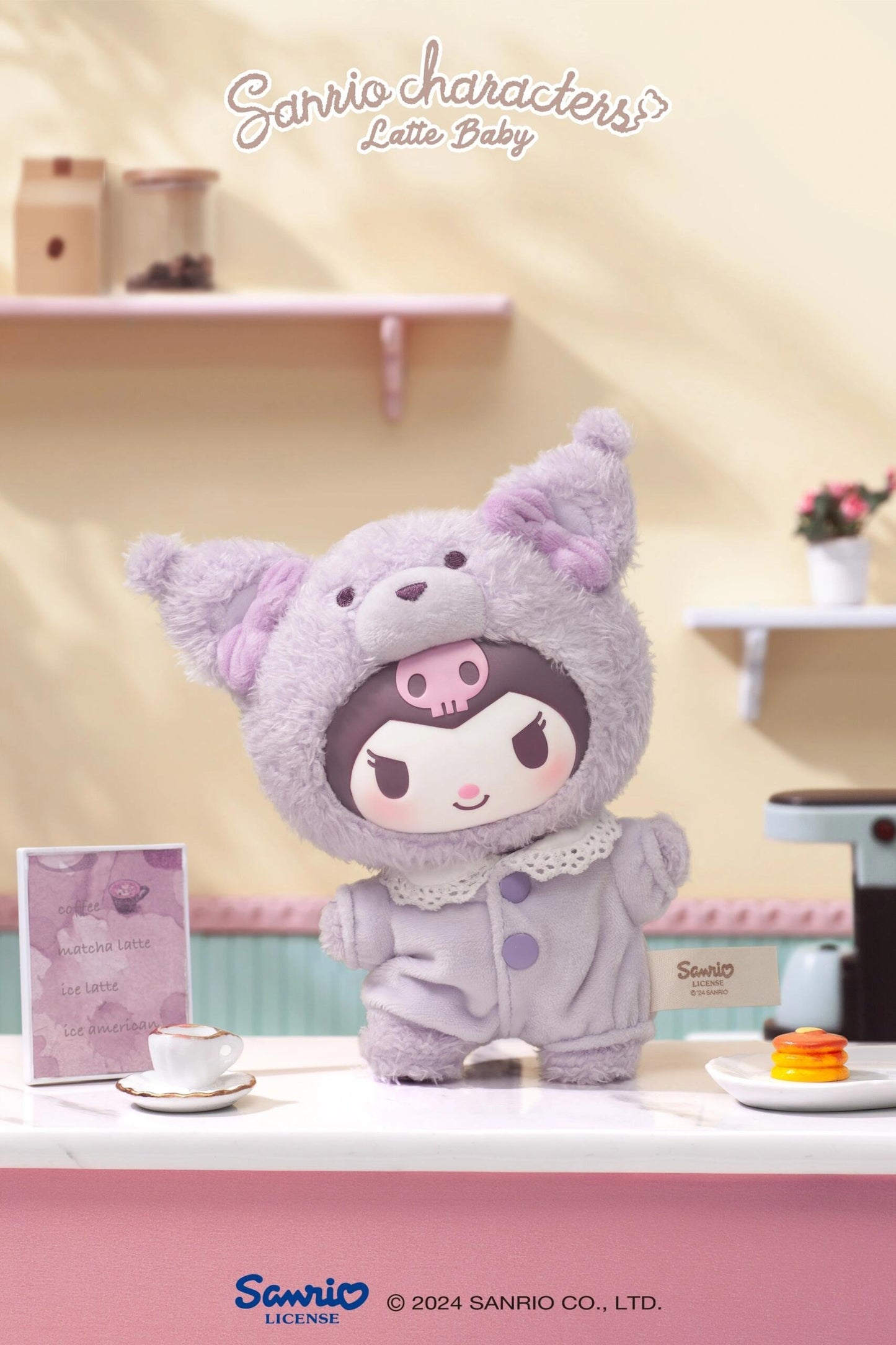 Toptoy Sanrio Velvet Plush Latte Baby Series First Generation Blind Box Trendy Gift