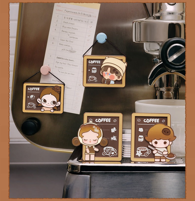 POP BEAN Coffee Factory Series-Fridge Magnet
