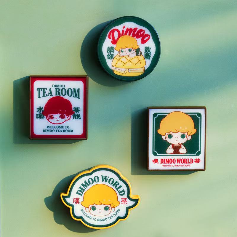 DIMOO WORLD Tea Room Series - Fridge Magnet Blind Box (Guangdong Exclusive)