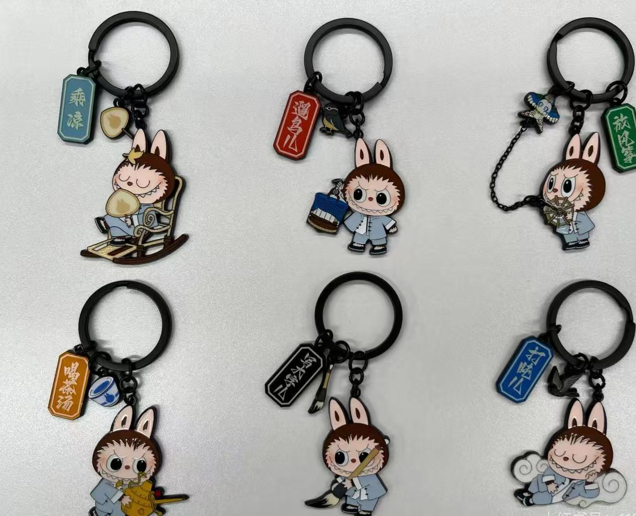 labubu Beijing Limited Edition Keychain