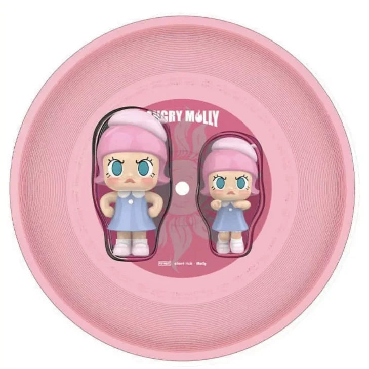 MOLLY 20th Anniversary Angry Molly Single Record Set "Re" Series Figure Hanging Card