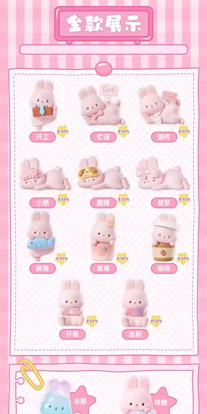 Momo Bunny: 24-Hour Daily Life Blind Box