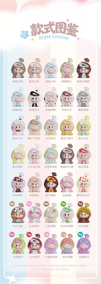 Nunu Mini Hair Clip Series Cute Particle Blind Bag