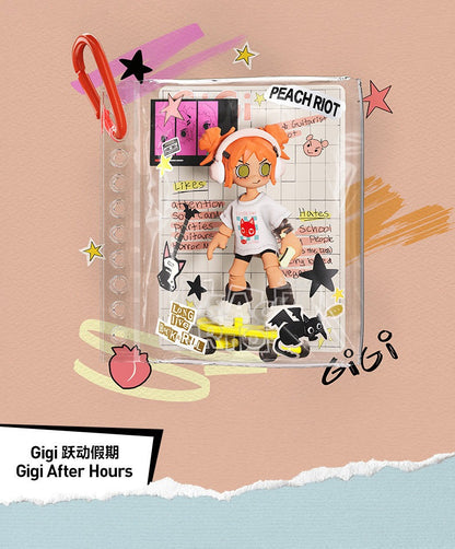 Peach Riot Carry the Music Series Block Pendant