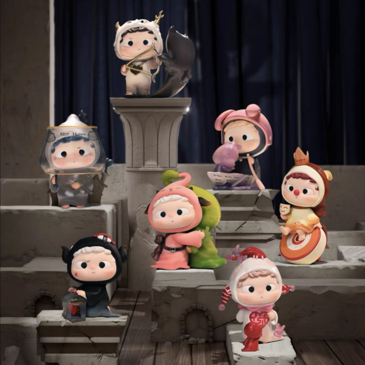 Ozai Oh Child Drama Character Small Theater Series Blind Box