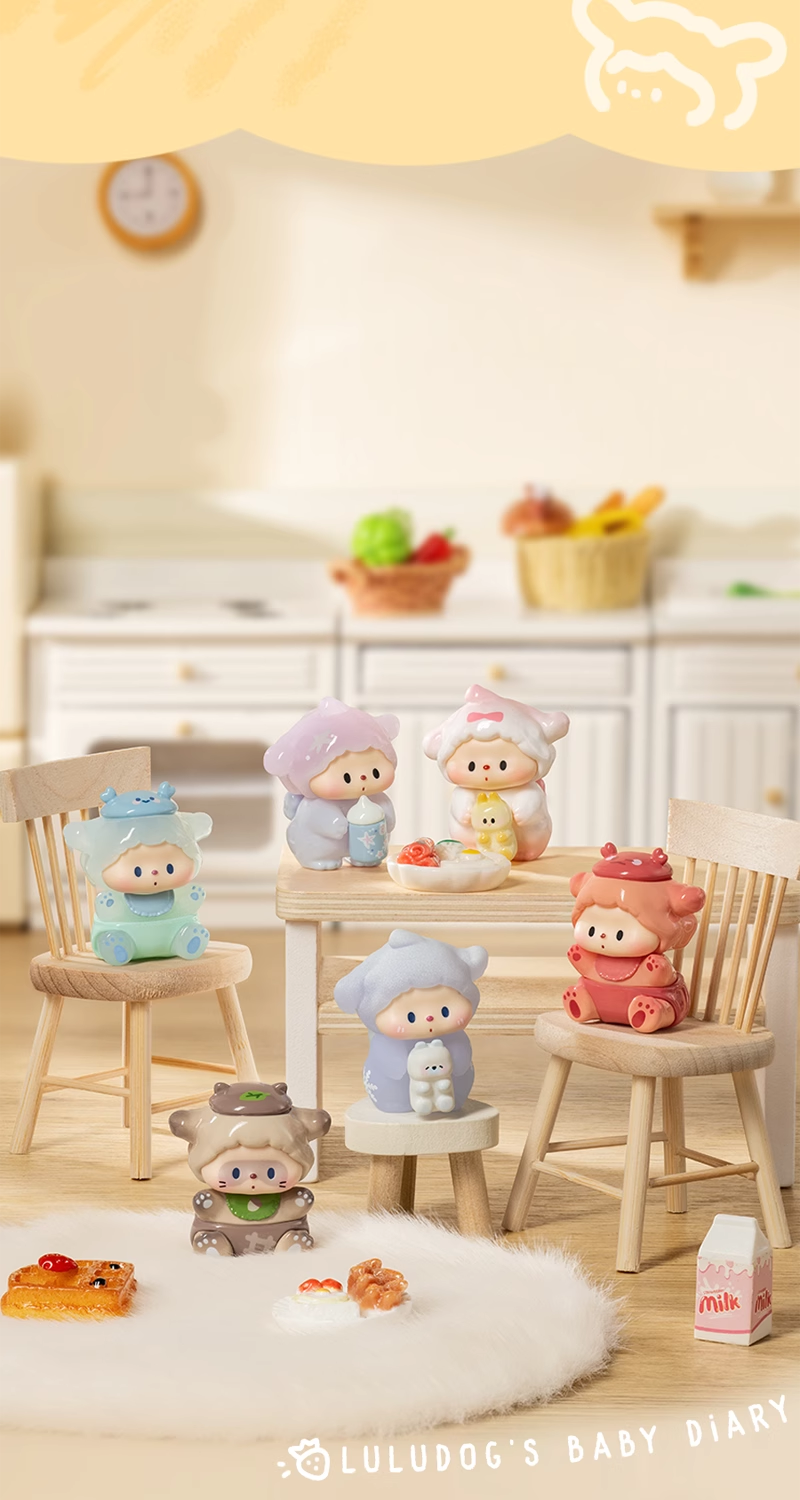 Lulu Dog 3.0 Baby Diary Third Generation Blind Box
