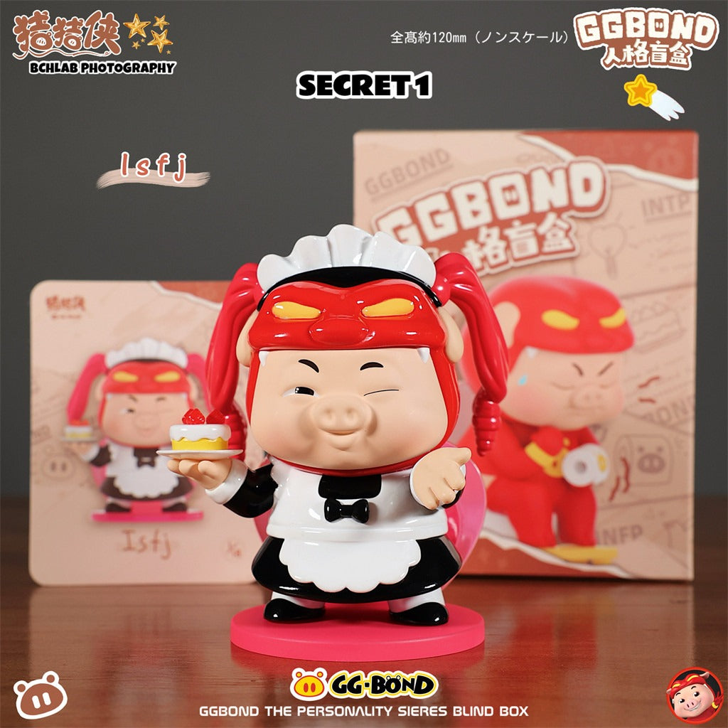 GGbond Piggy Hero Personality MBTI16 Type