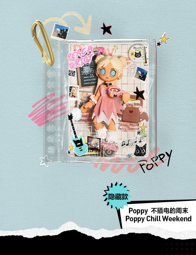 Peach Riot Carry the Music Series Block Pendant