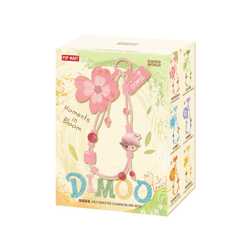 DIMOO Moments in Bloom Series-Decorative Charm Blind Box