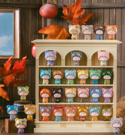 Little Bear Gumi Twilight Dyeing Autumn Sound Series Cute Grain Trendy Play Blind Box
