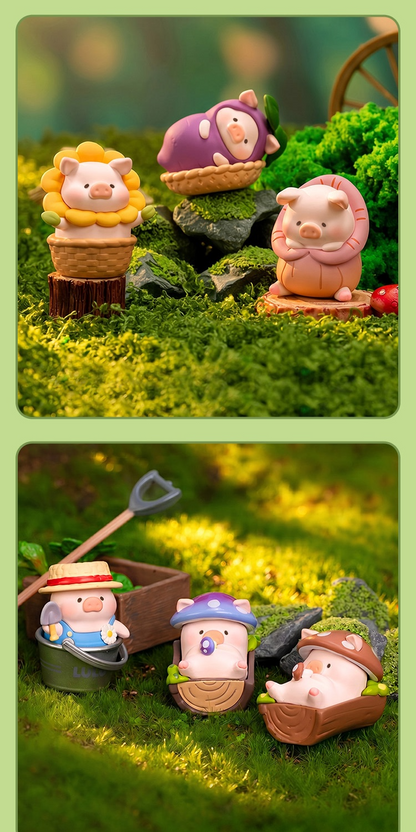 Lulu Pig Flower House Series Cute Nut Doll Blind Bag