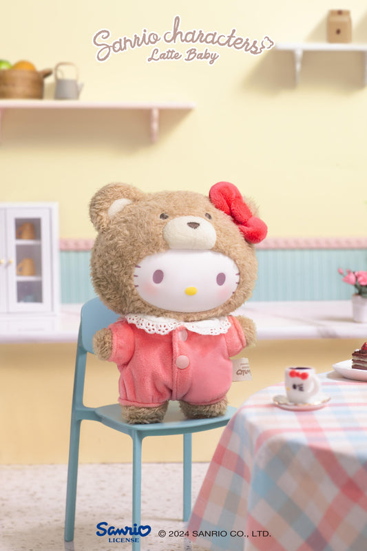 Toptoy Sanrio Velvet Plush Latte Baby Series First Generation Blind Box Trendy Gift