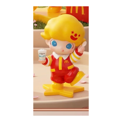 McDonald's collaboration with DIMOO McCafé McFlurry plush toy