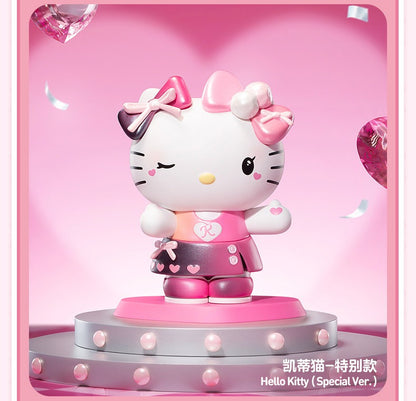 HELLO KITTY AND FRIENDS Pink Party Series Figures