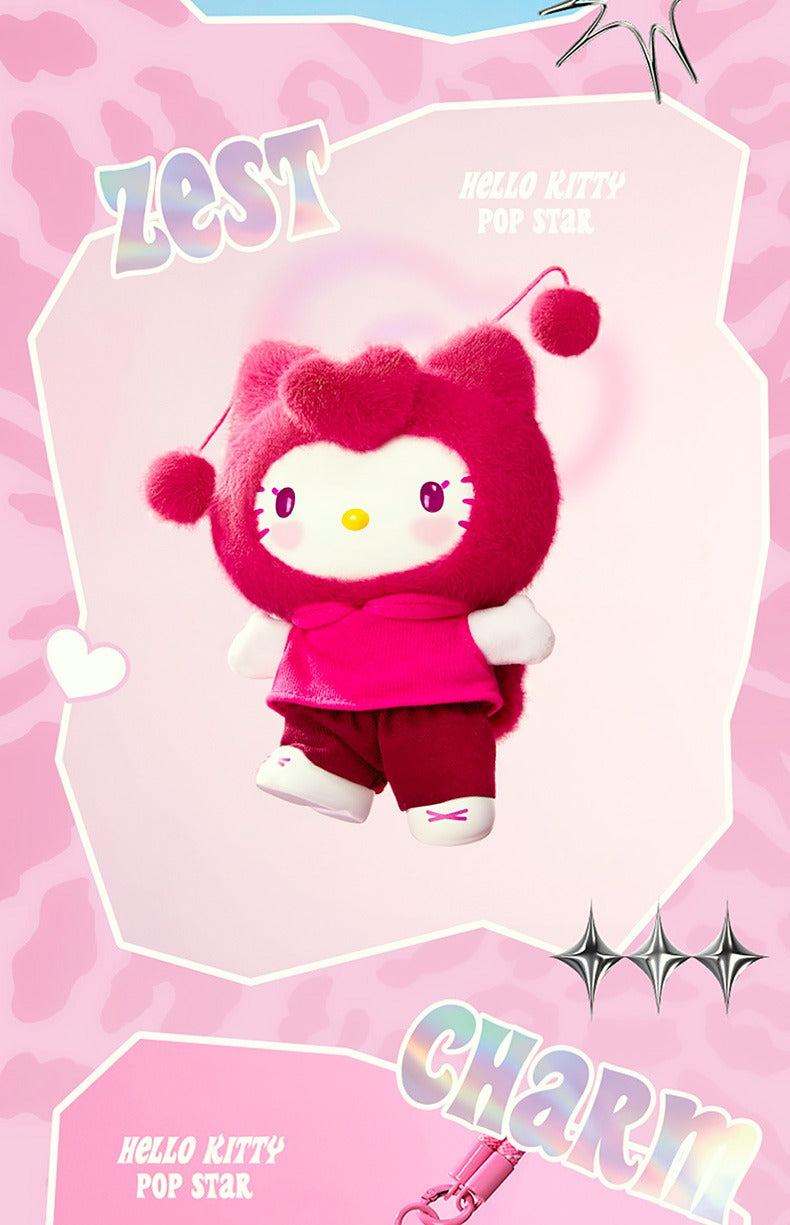 Hello Kitty Popstar Vinyl Plush Pendant Blind Box