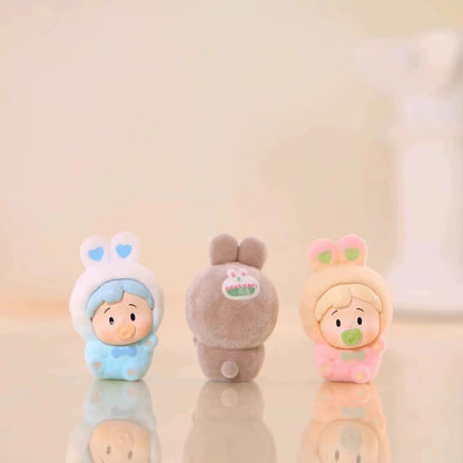 RABBIT small fancy roll bean rabbit series
