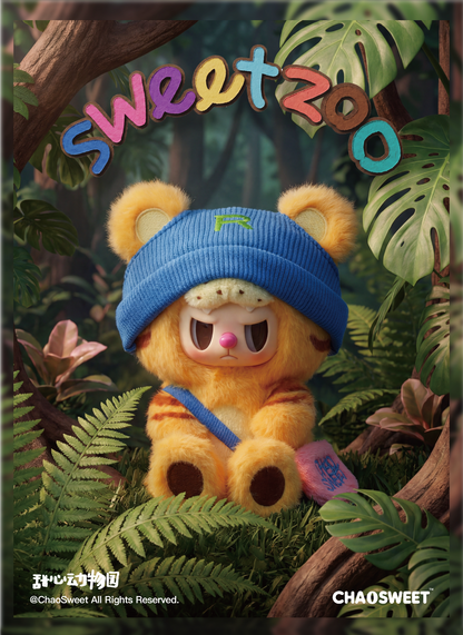 Rebel Bear Sweet Zoo Series Plush