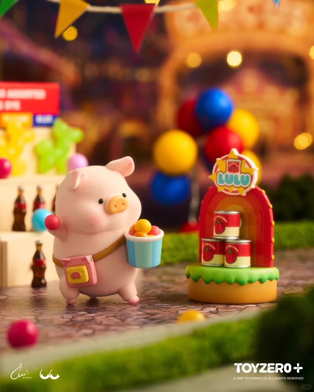 TOYZERO LuLu Pig Colorful Park