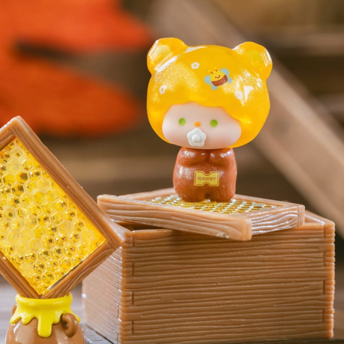 Little Bear Gumi Twilight Dyeing Autumn Sound Series Cute Grain Trendy Play Blind Box