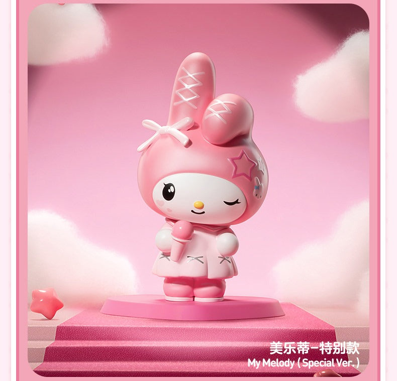 HELLO KITTY AND FRIENDS Pink Party Series Figures