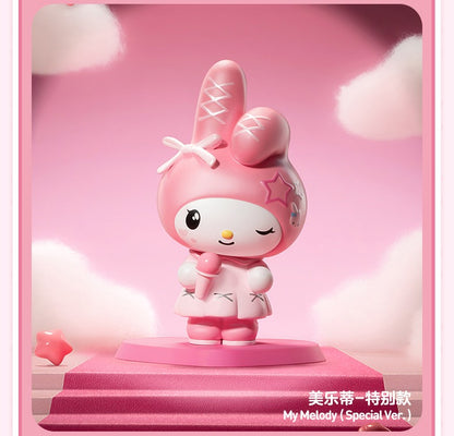 HELLO KITTY AND FRIENDS Pink Party Series Figures