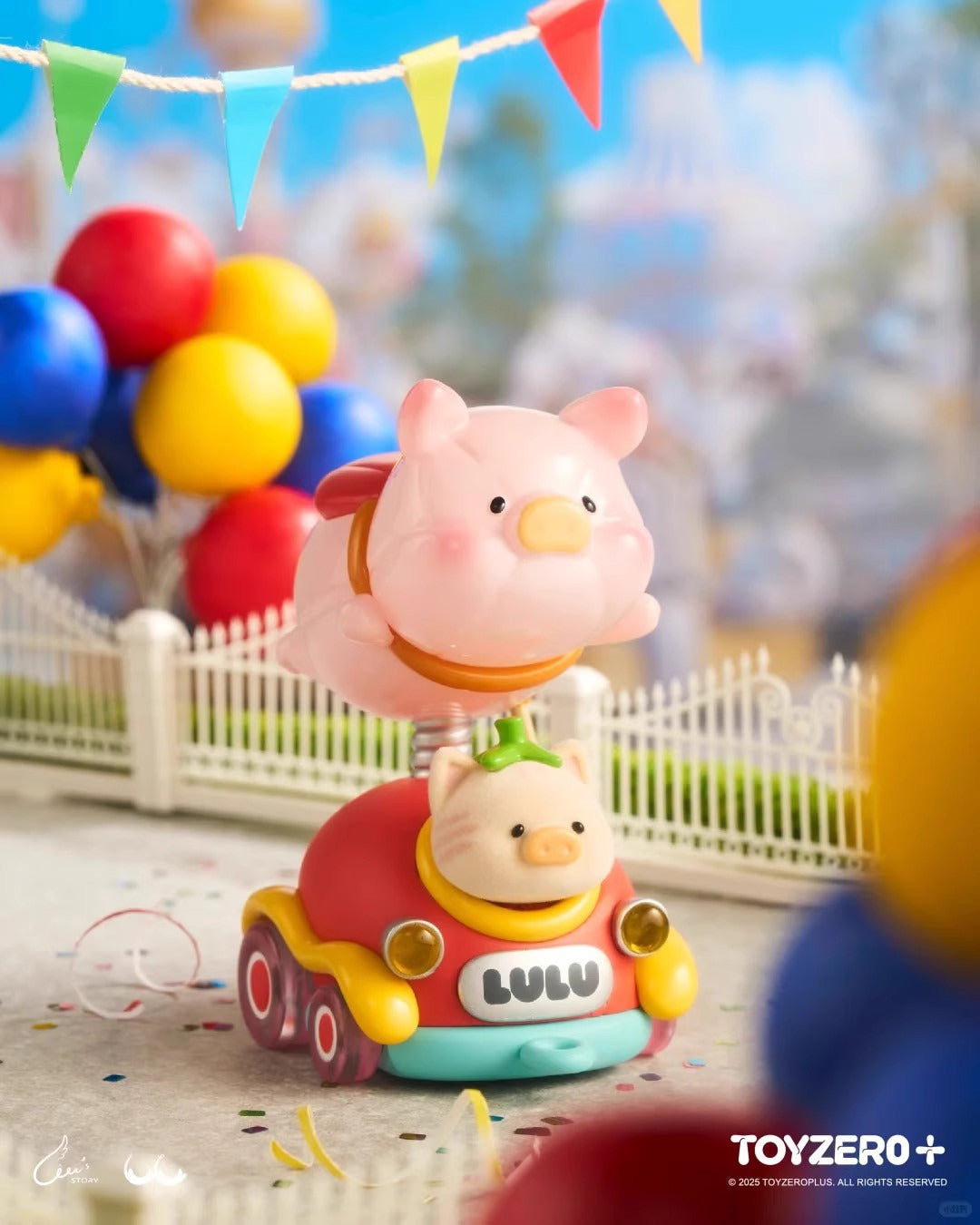 TOYZERO LuLu Pig Colorful Park