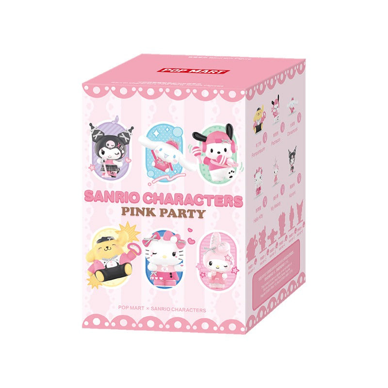 HELLO KITTY AND FRIENDS Pink Party Series Figures