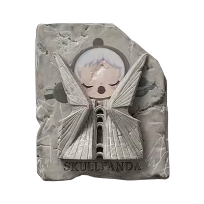 SKULLPANDA WHERE TIME DWELLS Series Fridge Magnet