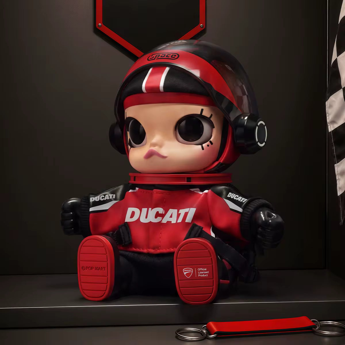 MEGA SPACE MOLLY DUCATI Vinyl Pendant
