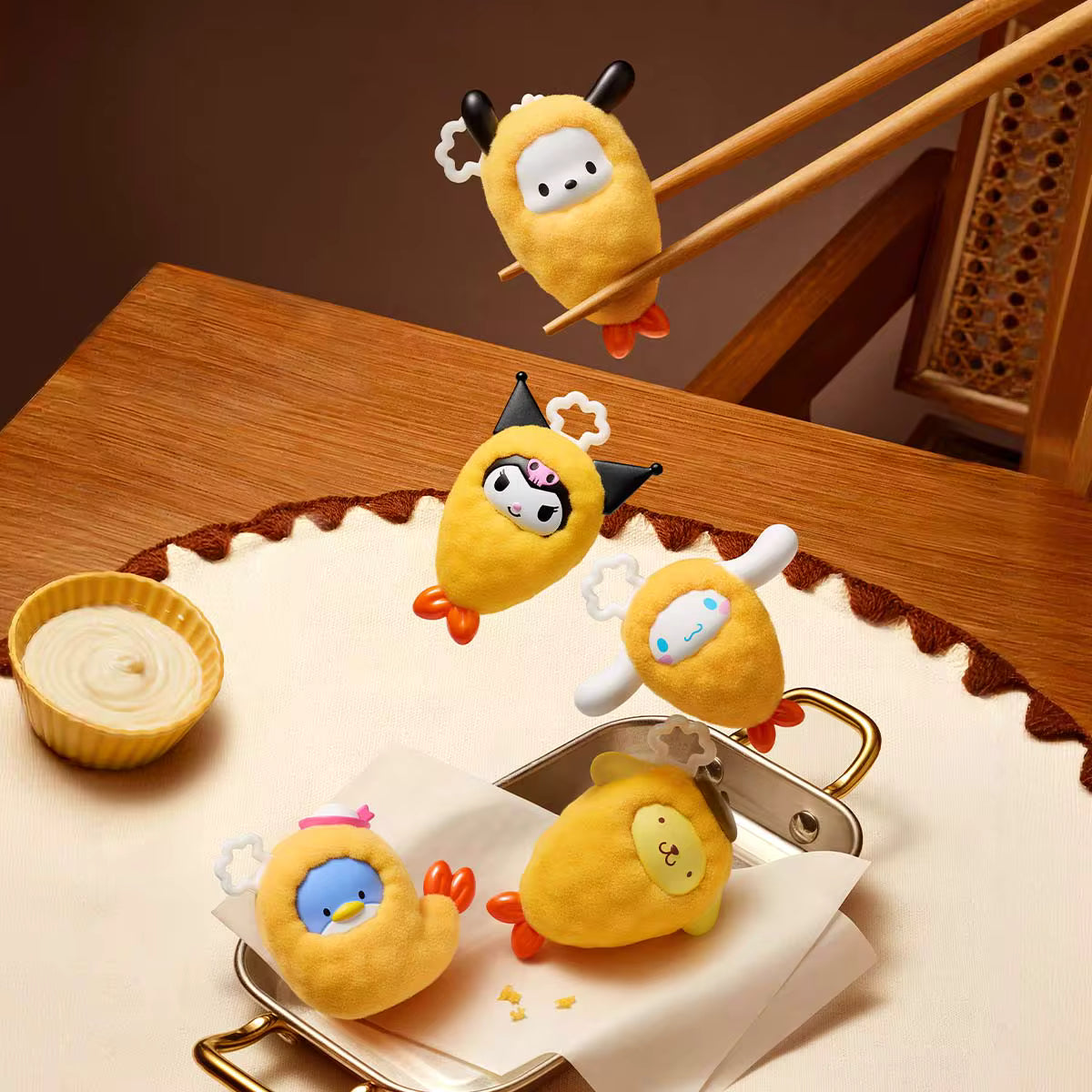POP BEAN Hello Kitty and Friends Fried Shrimp Series