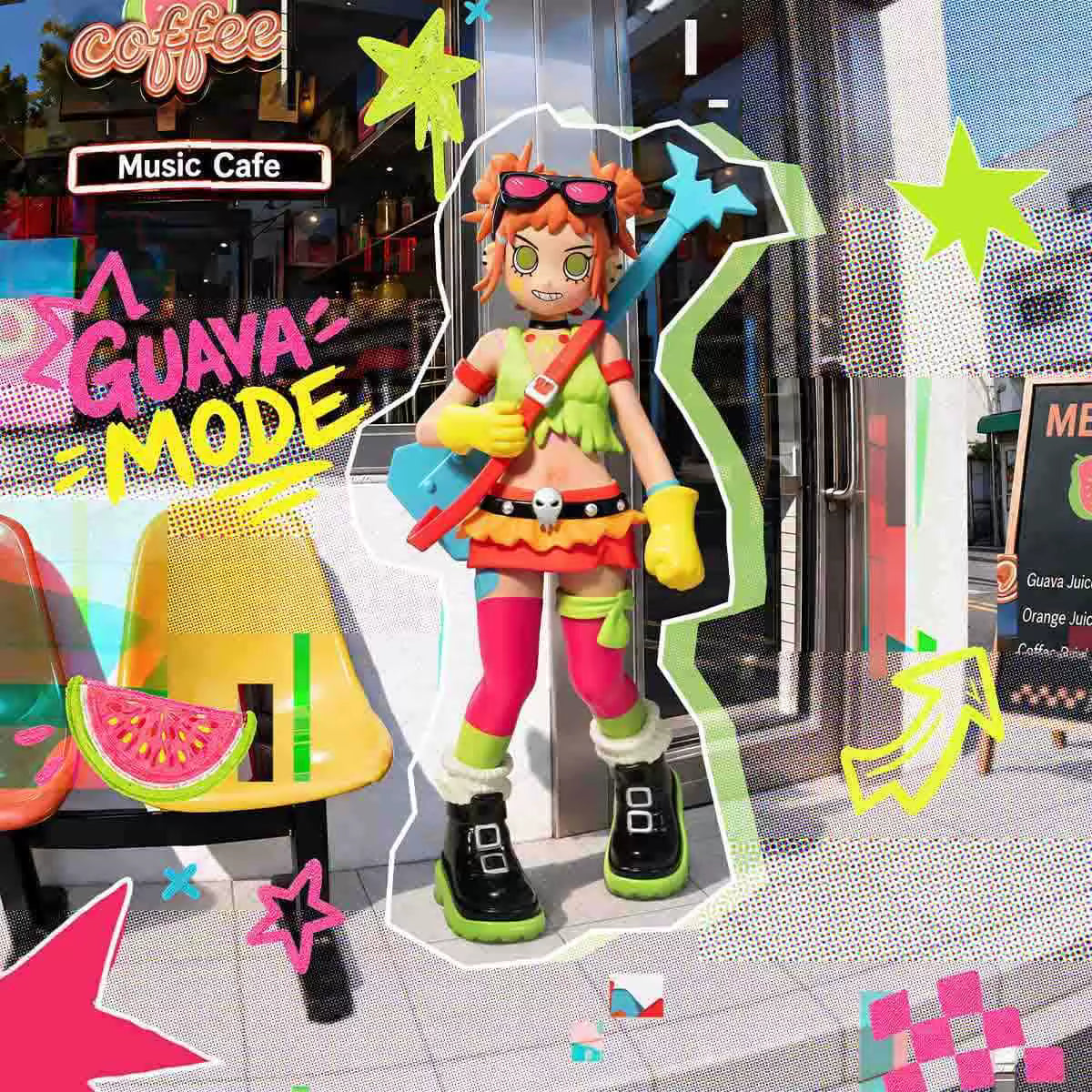 Peach Riot Sugar Mode Series Figures