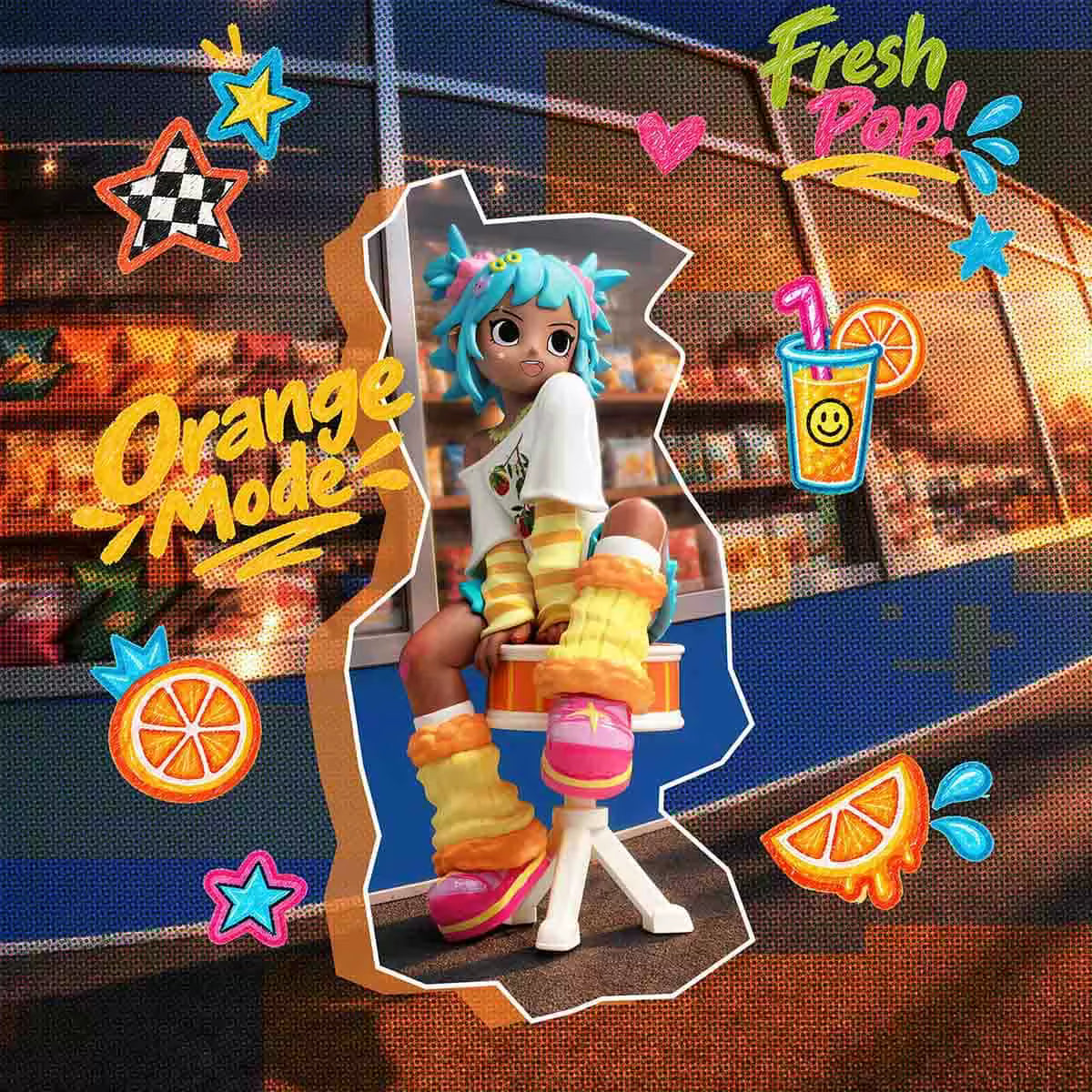 Peach Riot Sugar Mode Series Figures