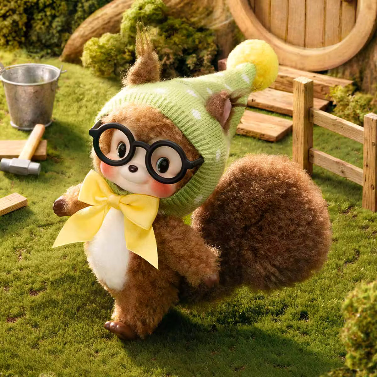 RiboDiary Forest Gathering Day Series Plush Doll Pendant
