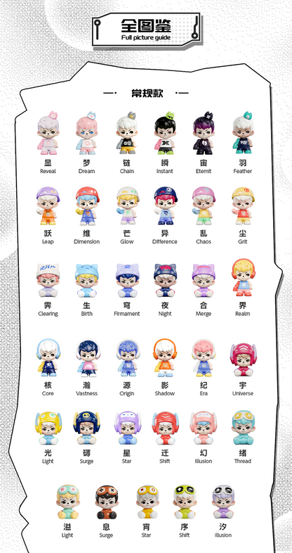 Rayan's first generation cute multi-dimensional instant mi blind bag