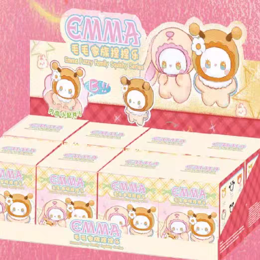 Emma's Secret Forest Fury Family Plush Pinch Music Blind Box