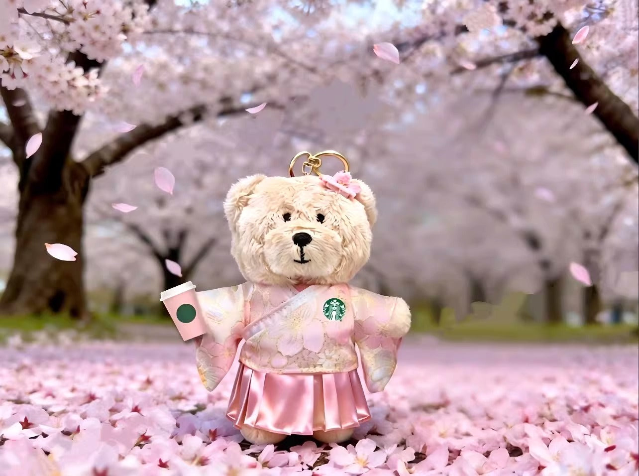 Starbucks Pink Cherry Blossom Bear