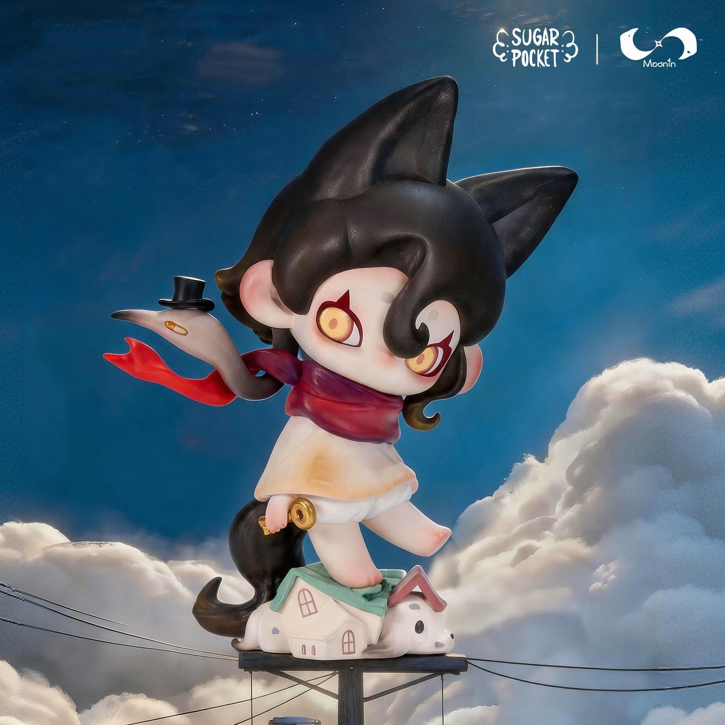 Moonin Fading Chidhood series figures blind box