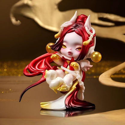 SKULLPANDA Celestial Horse Figure