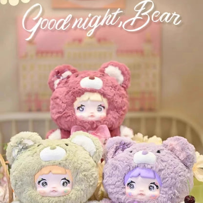 Nommi Nuomi 'er 400% Goodnight Bear Plush Blind Box Cute Doll Gift Ornament