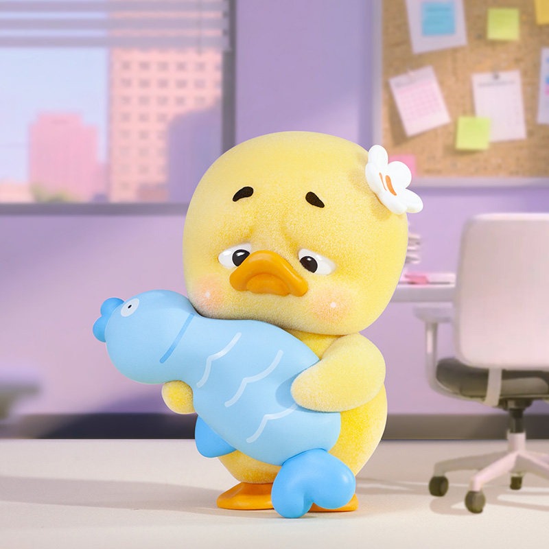 Upset Duck Stop The Spiral Duck Series Figure Blind Box