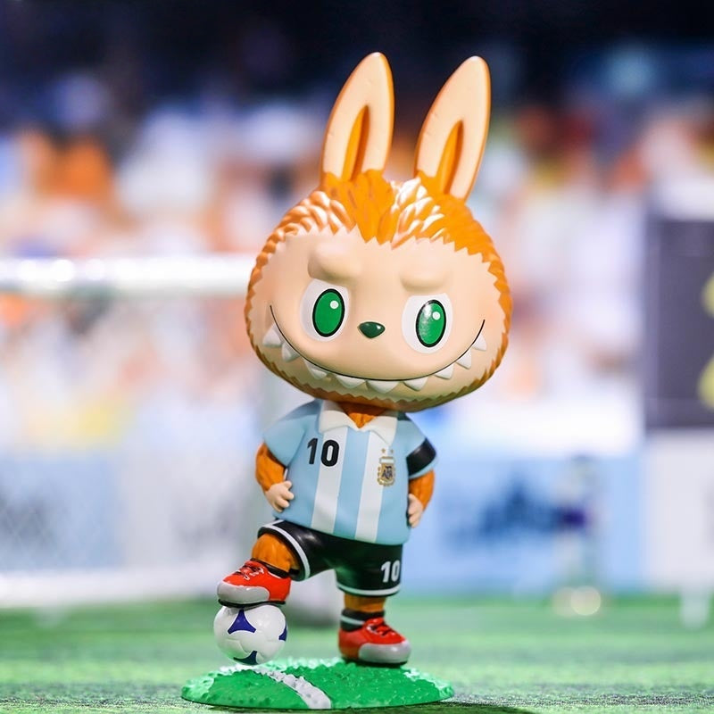 Labubu Argentina cooperation blind box Labubu World Cup boys gift football