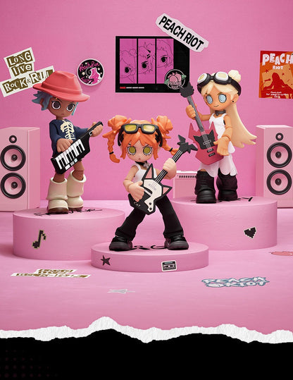 Peach Riot Carry the Music Series Block Pendant
