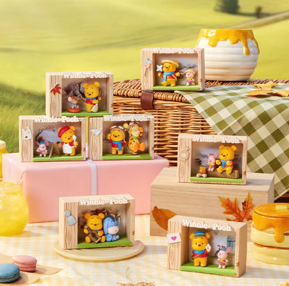 Disney Winnie the Pooh Autumn Tour Series Landscape Blind Box Ornament