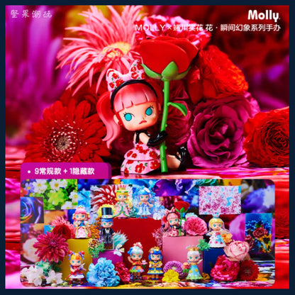 MOLLY × Ninagawa Real Flower Instant Illusion Series Blind Box