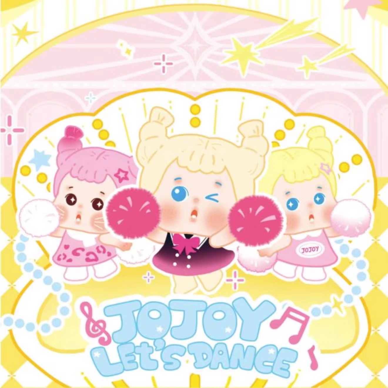 Jojoy Cheerleading Series Cute Figurines