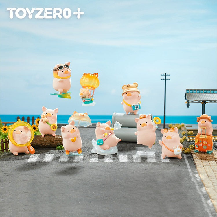 lulu pig  travel series blind box