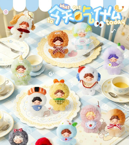 "What Is Wendy Eating Today?" Mini Plush Blind Box