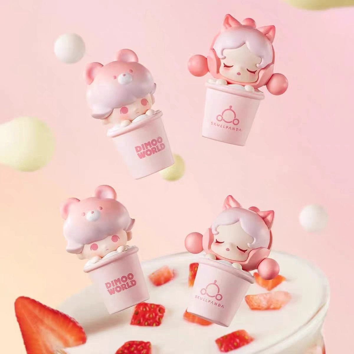 POPBEAN Taiwan Limited Bubble Tea Series Mini Figures